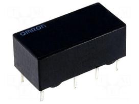 Relay: electromagnetic | Ucoil: 24VDC | DPDT | Icontacts max: 2A | G6A