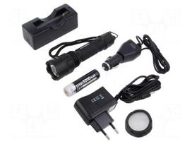 Torch: LED | IP65 | 90lm,447lm,1000lm | 3.5h | BLACK EYE