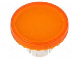 Actuator lens | 22mm | 61 | orange,transparent | plastic