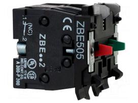 Contact block | 22mm | Harmony XB4 | front fixing | screw terminals