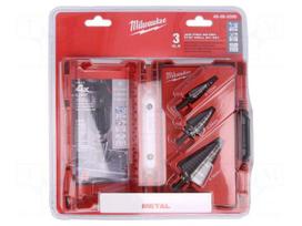 Drill set | step,impact | 3pcs.
