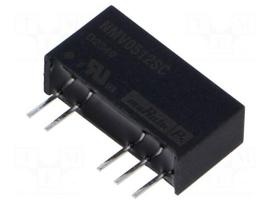 Converter: DC/DC | 1W | Uin: 4.5÷5.5VDC | Uout: 12VDC | Uout2: -12VDC