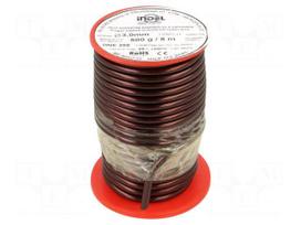 Coil wire | single coated enamelled | 3mm | 0.5kg | -65÷200°C