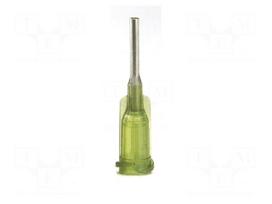 Needle: steel | 1" | Size: 14 | straight | Mounting: Luer Lock