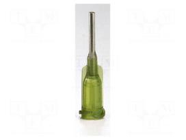 Needle: steel | 1.5" | Size: 14 | straight | Mounting: Luer Lock
