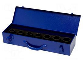 Wrench-set | 6-angles,socket spanner,impact | 1" | 7pcs.