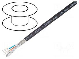 Wire | S/FTP | 4x2x23AWG | industrial Ethernet | Cat 7 | wire | Cu | PVC