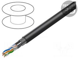 Wire | SF/UTP | 4x2x26AWG | industrial Ethernet,outdoor | Cat 5e