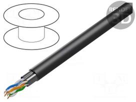 Wire | F/UTP | 4x2x24AWG | industrial Ethernet,outdoor | Cat 5e | wire