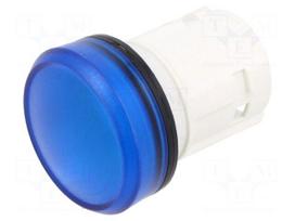 Control lamp | 22mm | 45 | Ø22.3mm | IP66,IP67,IP69K | blue | Kind: flat