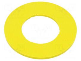 Description label | 45 | 45mm | plastic | Body: yellow