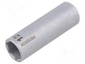 Socket: 6-angles | socket spanner | HEX 12mm | 1/4"