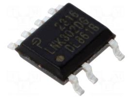 IC: PMIC | AC/DC switcher,SMPS controller | Uin: 85÷265V | SO-8C