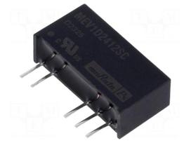 Converter: DC/DC | 1W | Uin: 21.6÷26.4VDC | Uout: 12VDC | Uout2: -12VDC