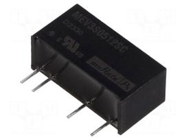 Converter: DC/DC | 3W | Uin: 4.5÷5.5VDC | Uout: 12VDC | Iout: 250mA | SIP