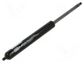 Gas spring | Thread: M6 | L: 245mm | Øout: 18mm | Piston diam: 8mm | 700N