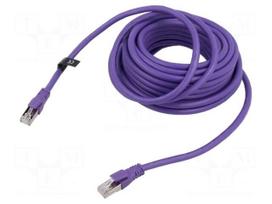 Patch cord | S/FTP | Cat 6a | RJ45 plug,both sides | stranded | OFC | 5m