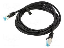 Patch cord | F/UTP | Cat 5e | RJ45 plug,both sides | stranded | Cu | 3m