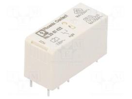 Relay: miniature | SPDT | Ucoil: 230VAC | Icontacts max: 16A | 2A/24VDC