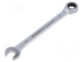 Wrench: combination spanner | rattle | 13mm | MicroSpeeder