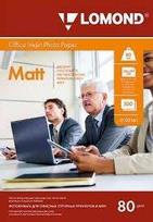 Lomond Photo Inkjet Paper Matte 85 g/m2 A4, 500 sheets, double sided