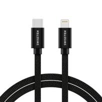 Swissten Textile Universal Quick Charge 3.1 USB-C to Lightning Data and Charging Cable 2m