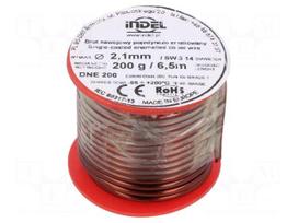 Coil wire | single coated enamelled | 2.1mm | 0.2kg | -65÷200°C