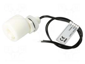 Sensor: liquid level | -20÷80°C | OUT: NO/NC | IP67 | polypropylene