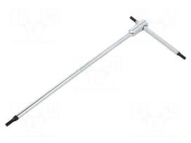 Wrench: hex key | HEX 2.5mm | Overall len: 150mm | Kind of handle: T