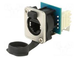 Connector: RJ45 | socket | data transfer | XLRnet | Cat 6 | 8p8c | IDC