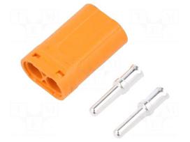 Connector: DC supply | plug | male | LC | 20A | 1kV | PIN: 2 | straight