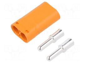Connector: DC supply | plug | male | LC | 40A | 1kV | PIN: 2 | straight