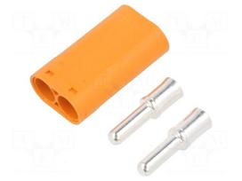 Connector: DC supply | plug | male | LC | 55A | 1kV | PIN: 2 | straight