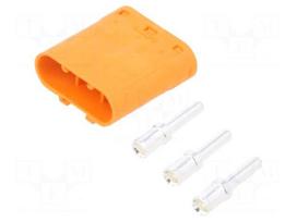 Connector: DC supply | plug | male | LC | 20A | 1kV | PIN: 3 | straight