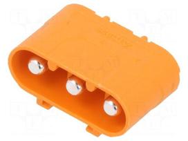 Connector: DC supply | socket | male | LC | 30A | 1kV | PIN: 3 | straight