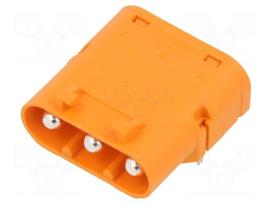 Connector: DC supply | socket | male | LC | 30A | 1kV | PIN: 3 | angled 90°