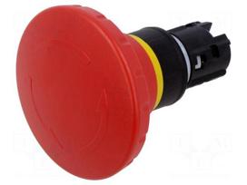 Switch: emergency stop | 22mm | Stabl.pos: 2 | red | IP66,IP67,IP69K