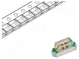 LED | red/yellow | SMD | 40÷100mcd,60÷240mcd | 1.95÷2.5/2÷2.5VDC