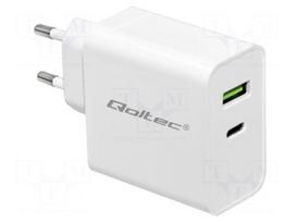 Power supply: switching | mains,plug-in,charger | 5VDC, | 3A | 45W