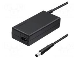 Power supply: switching | 19VDC | 4.74A | Out: 7,4/5,0 CENTERPIN | 90W