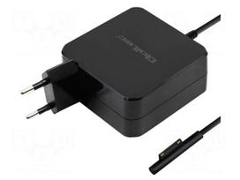 Power supply: switching | mains,plug-in | 15VDC | 4A | 60W | black