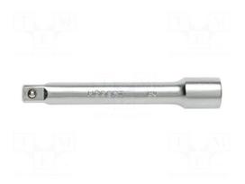 Extension | 3/8" | Chrom-vanadium steel | 127mm | socket