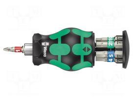 Screwdriver: universal-set | hex key,Phillips,Torx® | 7pcs.