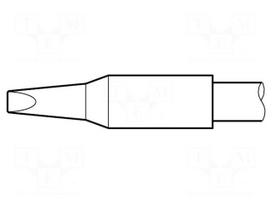 Tip | chisel | 2.2x1mm | longlife | for soldering station