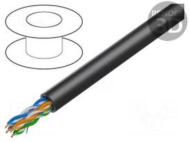 Wire | U/UTP | 4x2x23AWG | industrial Ethernet,outdoor | Cat 6 | wire