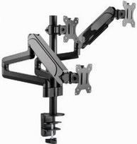 Gembird MA-DA3-01 Desk Mounted Adjustable Mounting Arm for 3 Monitors