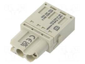 Connector: HDC | module | female | 40A | 690V | Han-Modular® | PIN: 3
