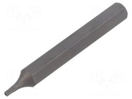 Screwdriver bit | Torx® with protection | T10H | Socket size: 10mm