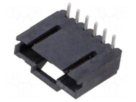 Connector: wire-board | socket | male | PIN: 6 | AMPMODU MTE | THT | 1x6