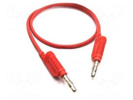 Test lead | 60VDC | 32A | banana plug 4mm,both sides | Len: 1m | red
